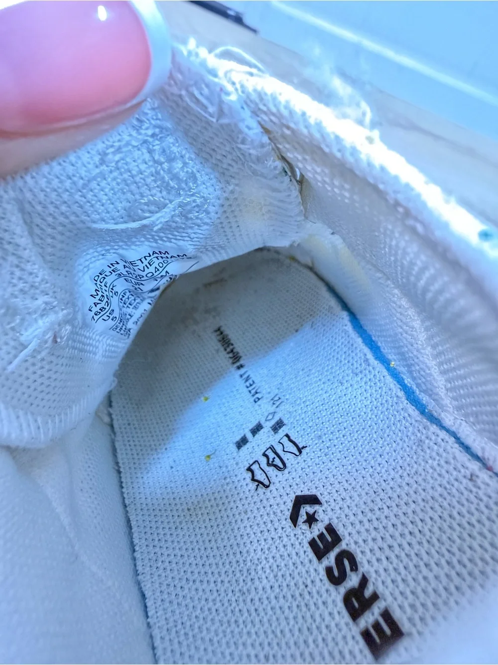 Converse Lemon Print Sneakers